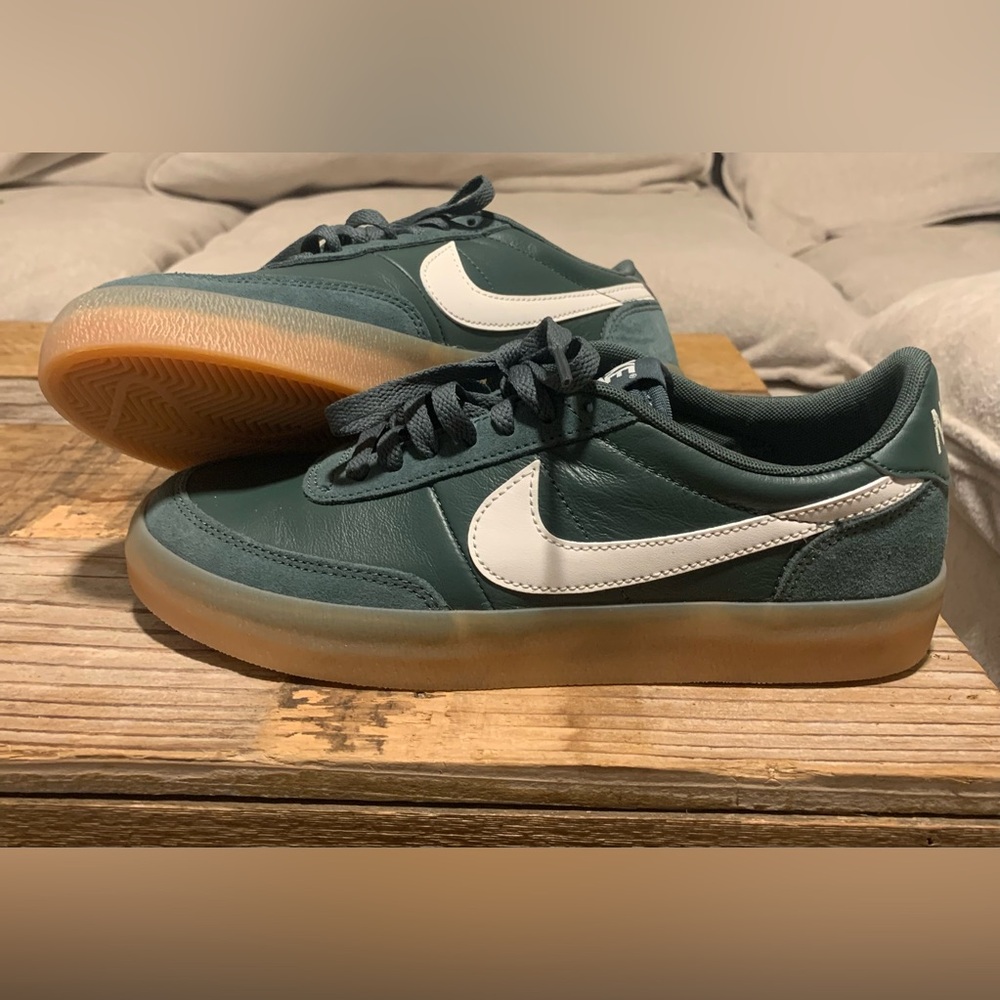 Nike Kill Shot 2 Green & White Sneakers size 8
